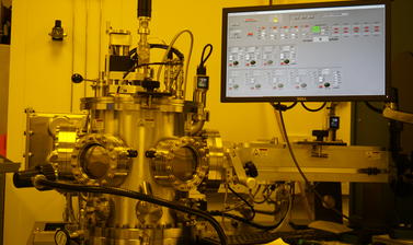 AJA Sputtering Chamber and Screen